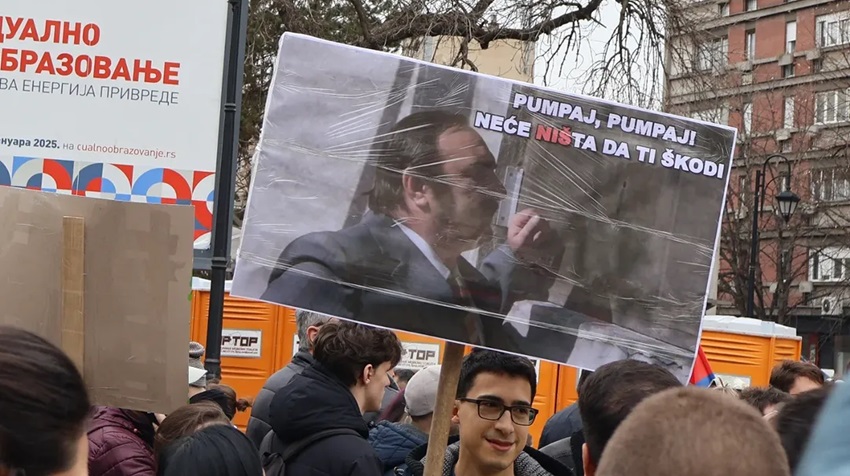 PORUKE SA "STUDENTSKOG EDIKTA" (FOTO/VIDEO)